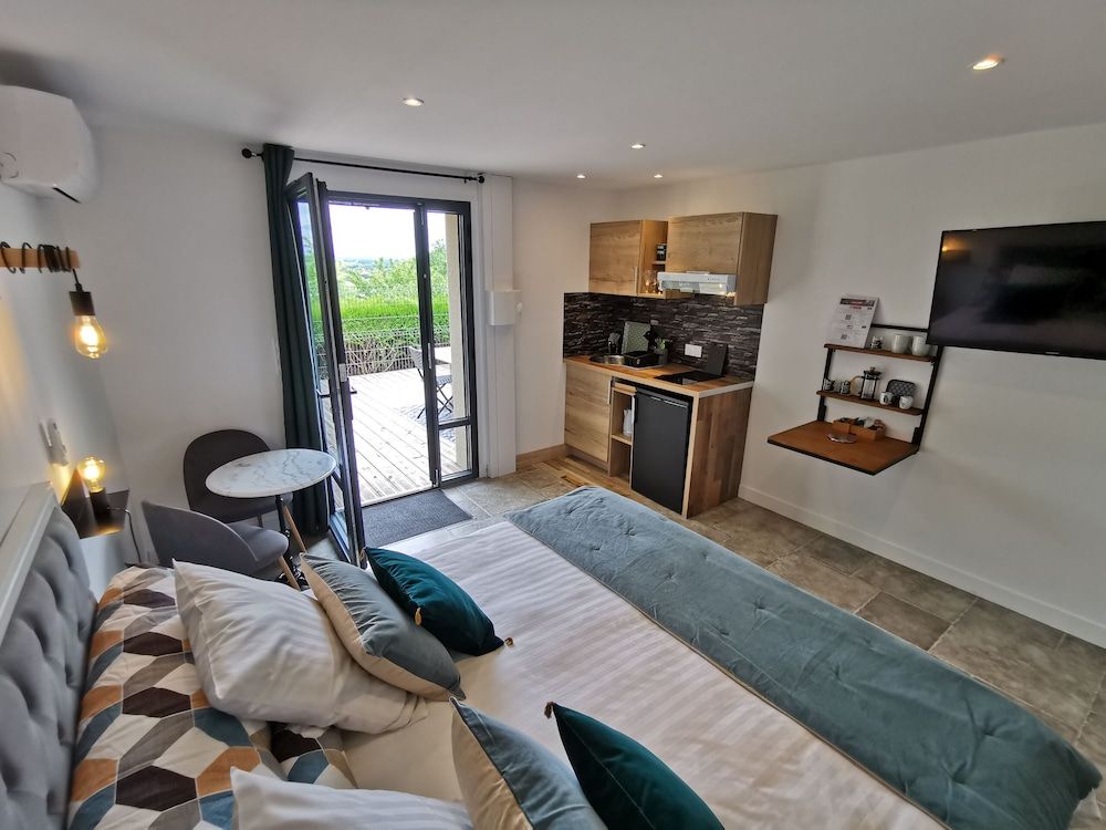 Les Terrasses de Saumur Hotel & Spa Deluxe Studio (Appartement Annexe) 2