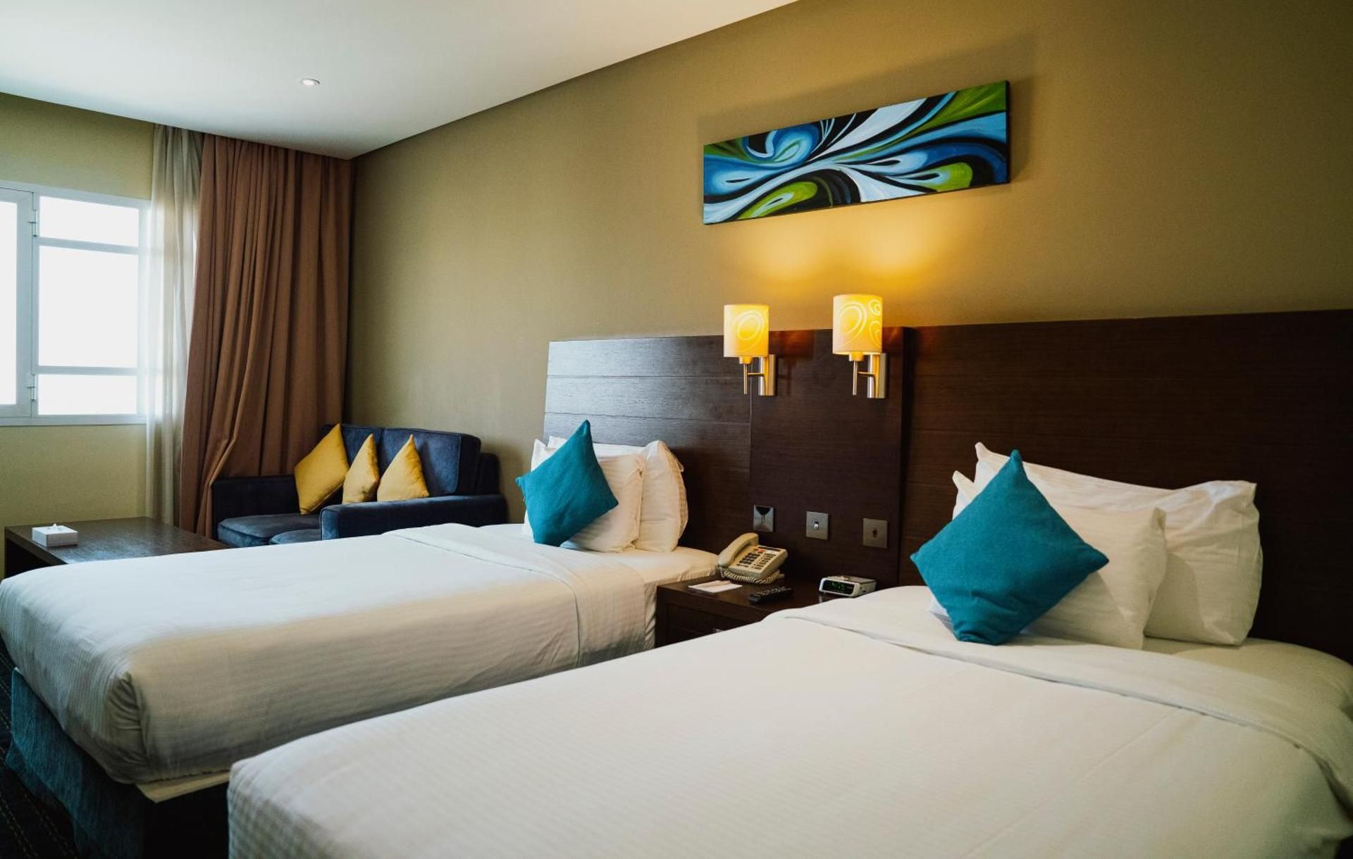 2 Single Beds, Smoking Room, Superior Room, City View