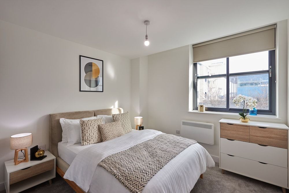 1BR Flat With a Double Bed - New Eton House Residence Slough Apartment 30