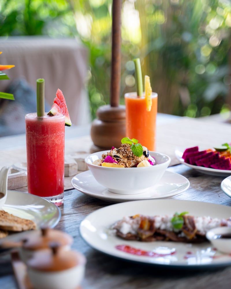 Breakfast buffet