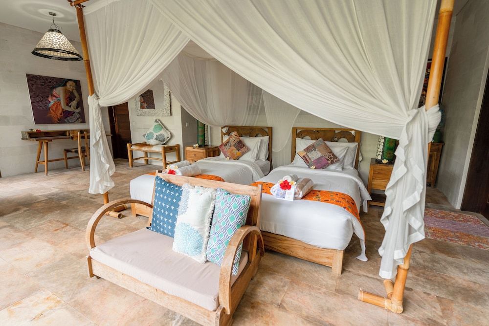 The Shala Bali Luxury Double Room, 1 King Bed, Non Smoking, Garden View 4