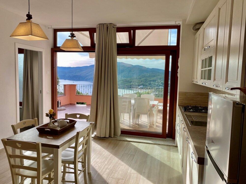 Deluxe Studio, 1 Bedroom, Kitchenette, Sea View (Villetta Zuccale 4)