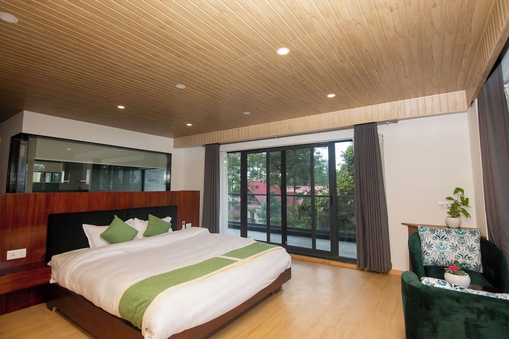 Peaceful Cottage & Cafe du Mont Deluxe Double or Twin Room 7