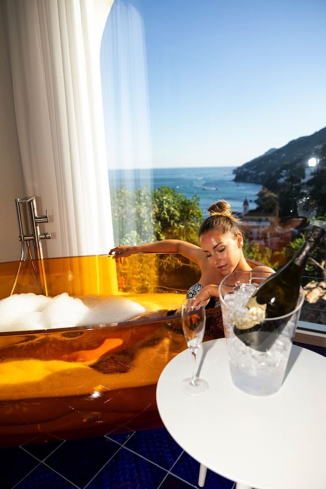 Decori Suites Amalfi Coast Family Quadruple Room, Ensuite, Sea View (Family Suite Positano) 15