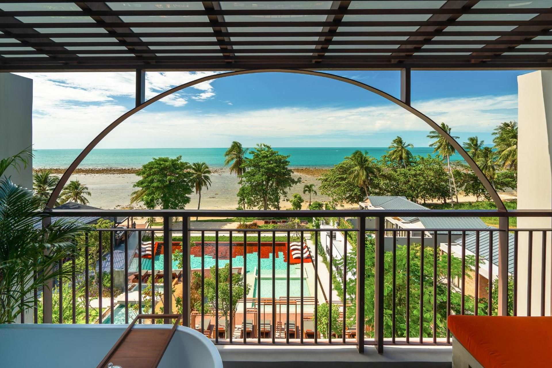 Deluxe Double Room with Balcony and Sea View
