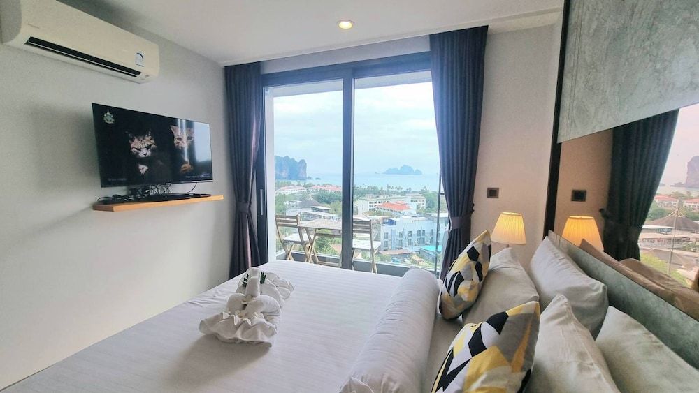 B501-penthouse Seaview 2brs-2baths Ao Nang Beach Apartment, 2 Bedrooms, Accessible, Balcony 5