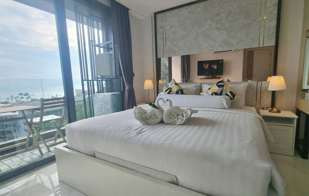 B501-penthouse Seaview 2brs-2baths Ao Nang Beach Apartment, 2 Bedrooms, Accessible, Balcony 6