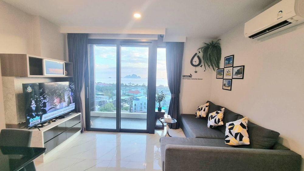 B501-penthouse Seaview 2brs-2baths Ao Nang Beach Apartment, 2 Bedrooms, Accessible, Balcony 11