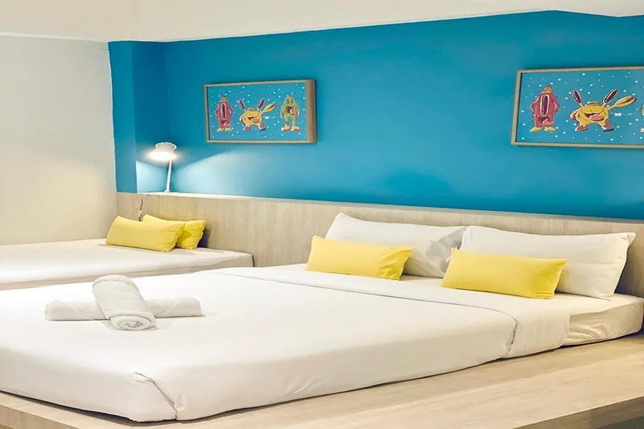 Me U Hostel Pattaya Deluxe Triple 3