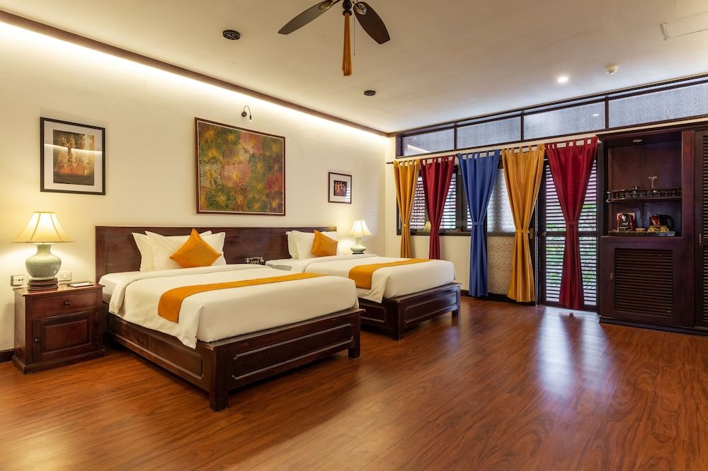 Montra Nivesha Residence Deluxe Double or Twin Room, Garden View 13