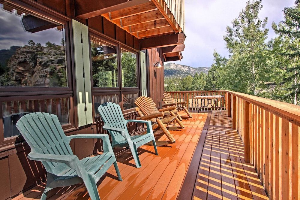 undefined 'peaceful Pines' Estes Park Home W/longs Peak View
