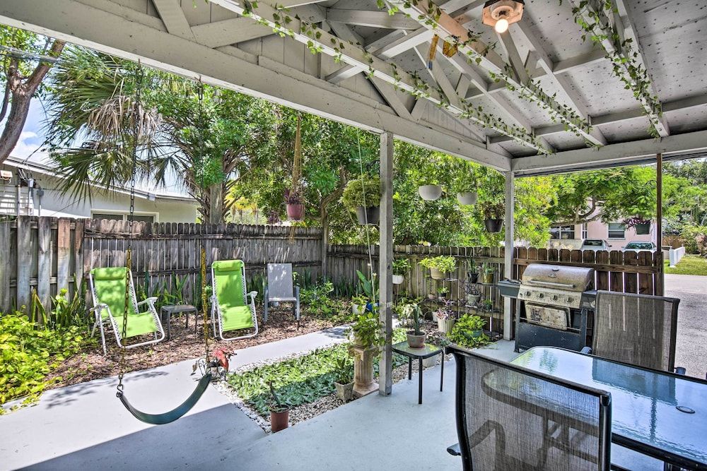 undefined Shady & Eclectic Fort Lauderdale Dwelling w/ Yard!
