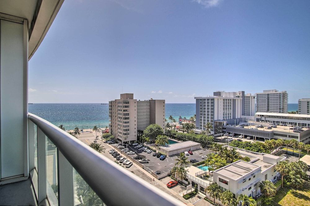 undefined Stylish Beach Condo w/ Balcony & Ocean Views!
