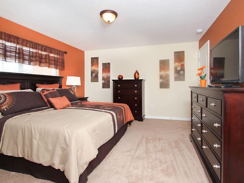 Ov2902 - Paradise Palms - 4 Bed 3 Baths Townhome Family Villa, Balcony, Garden Area 3