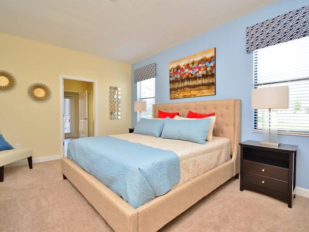 Ov3861 - Champions Gate Resort - 8 Bed 5 Baths Townhome Family Villa, Balcony, Garden Area 3