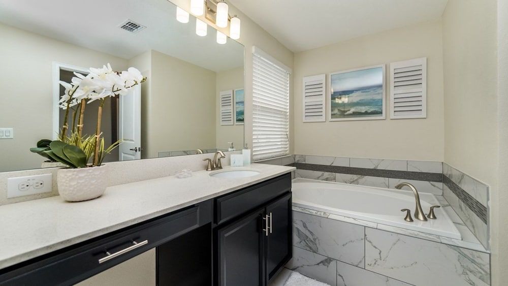 Grhmll1573 - Champions Gate Resort - 5 Bed 5 Baths House Family Townhome, Hot Tub, Garden Area 12