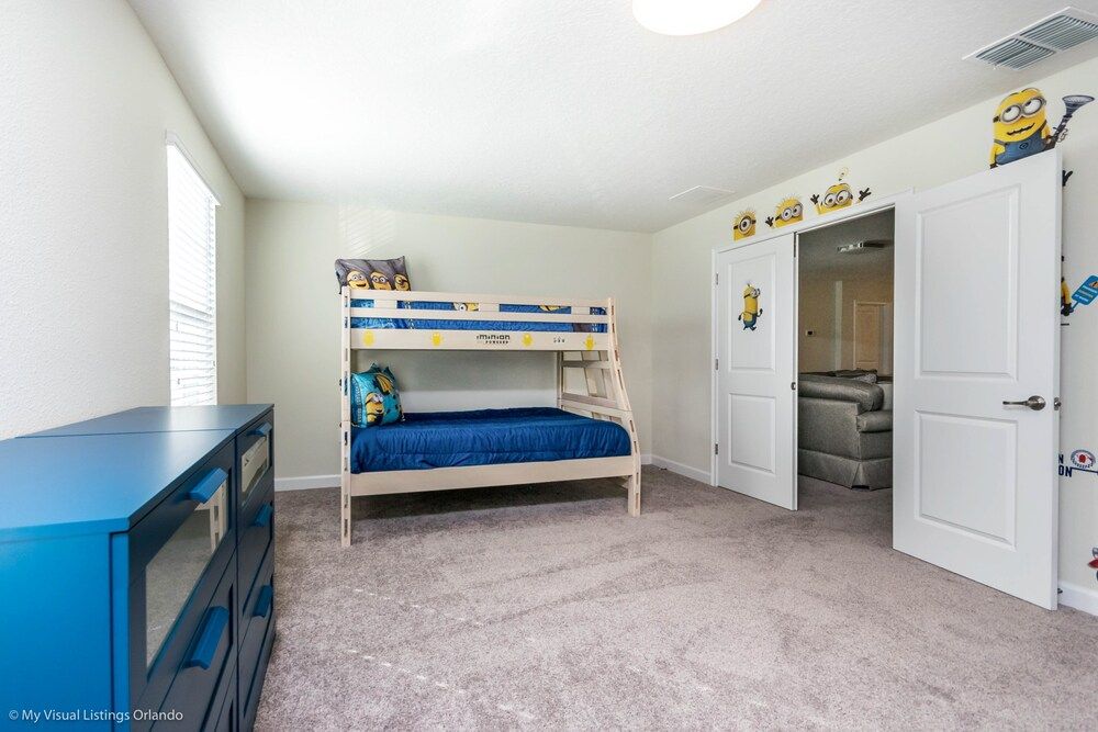 9 Bedroom Rental for 18 Guests Villa (1669MVD Amazing Champions Gate 8 Bedr) 22