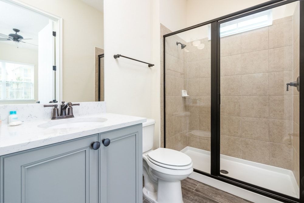 Margaritaville Cottages Orlando with H2O Waterpark by Vstays House, Multiple Beds, Pool View (Six-Bedroom House) 6