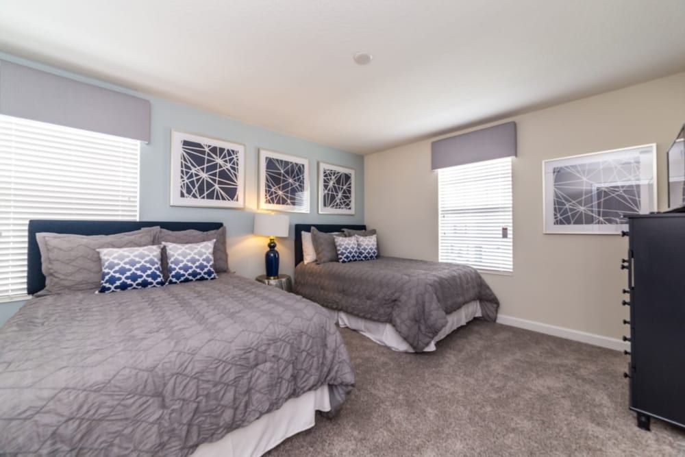 Cool and Modern 5 Bed 4 Ba Game Room Pool Spa 4724sh Villa (Storey Lake 5 Bedroom Private Pool Br) 3