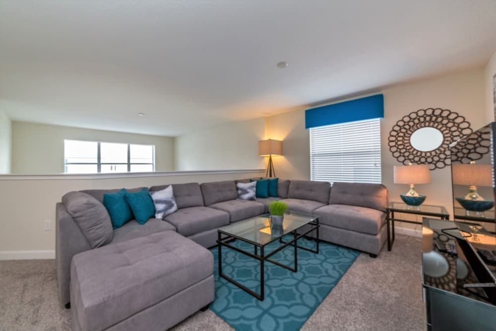 Cool and Modern 5 Bed 4 Ba Game Room Pool Spa 4724sh Villa (Storey Lake 5 Bedroom Private Pool Br) 12