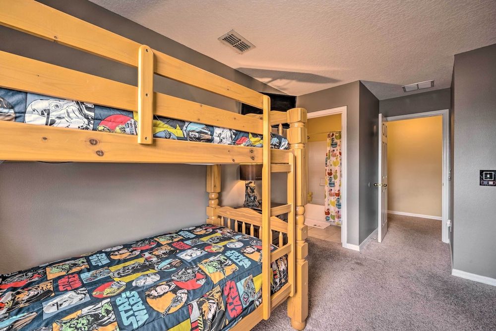 Spacious Kissimmee Family Home w/ Game Room & Pool House (Multiple Bedrooms) 12