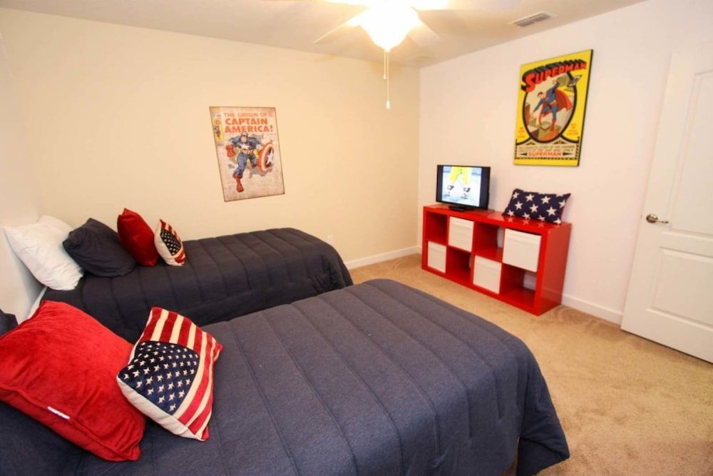 Ov4079 - Champions Gate Resort - 7 Bed 5 Baths Villa Family Villa, Multiple Bedrooms, Hot Tub, Garden Area 6