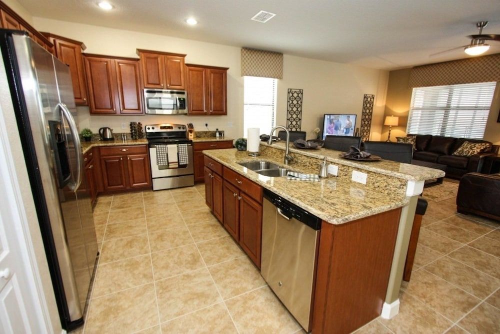 Ov4103 - Champions Gate Resort - 4 Bed 3 Baths Villa Family Condo, Balcony, Garden Area 15