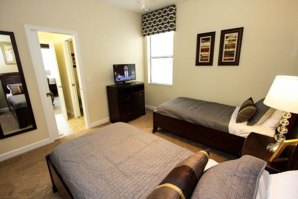 Ov4103 - Champions Gate Resort - 4 Bed 3 Baths Villa Family Condo, Balcony, Garden Area 6