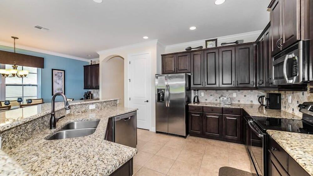 Ov4819 - Reunion Resort - 5 Bed 4.5 Baths Villa Family Condo, Balcony, Garden Area 13