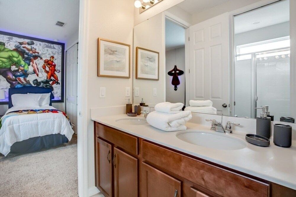 Jedi Temple! Take A Virtual Tour Private Pool! 9 Bedroom Villa by RedAwning Villa, Multiple Bedrooms 33