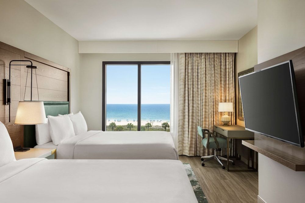 Suite, 2 Queen Beds, Accessible, Balcony (Bathtub, View)