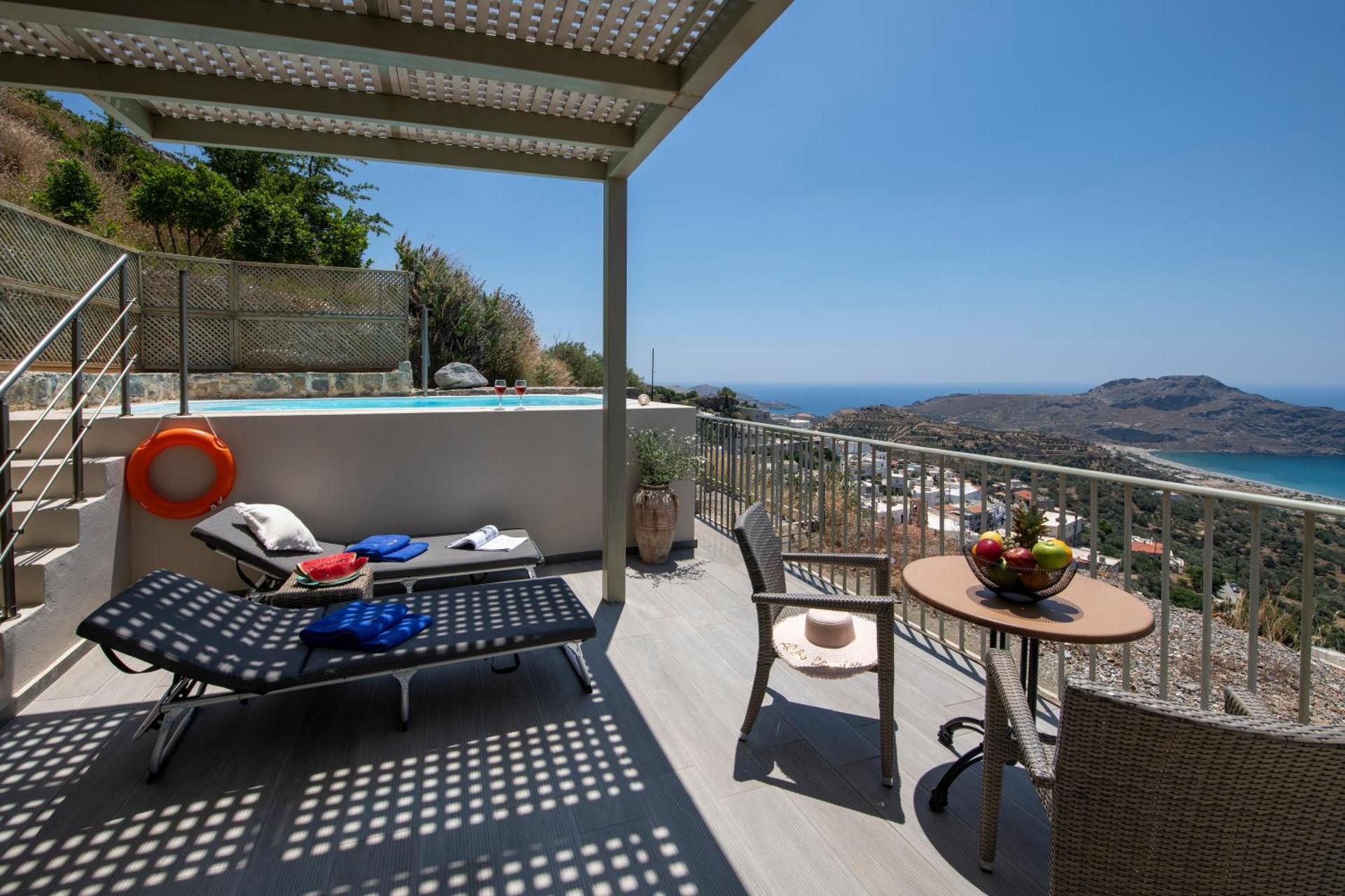 Junior suite with private pool