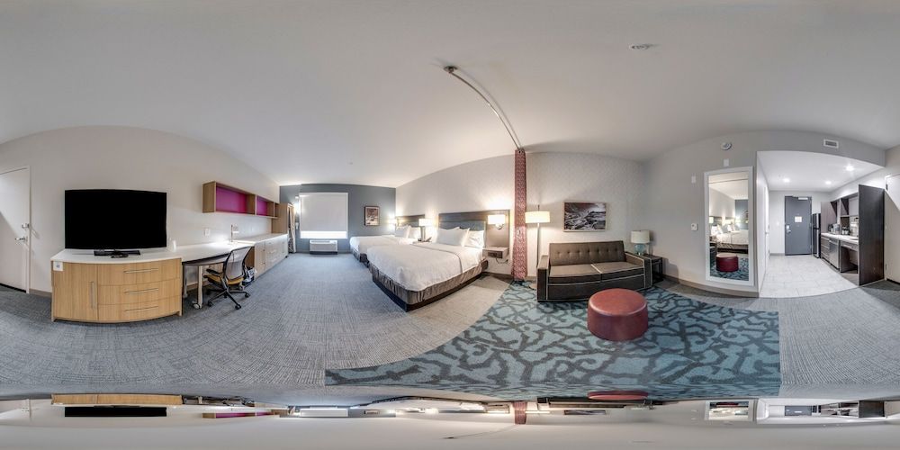 Studio, 2 Queen Beds, Accessible (Hearing)