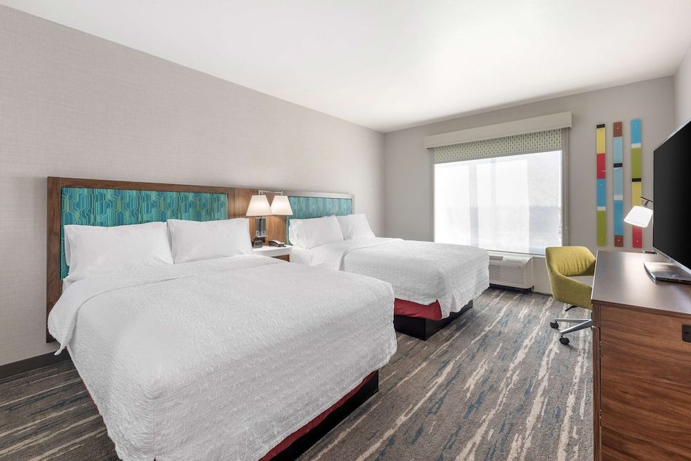 Hampton Inn Harker Heights Room, 2 Queen Beds, Refrigerator & Microwave