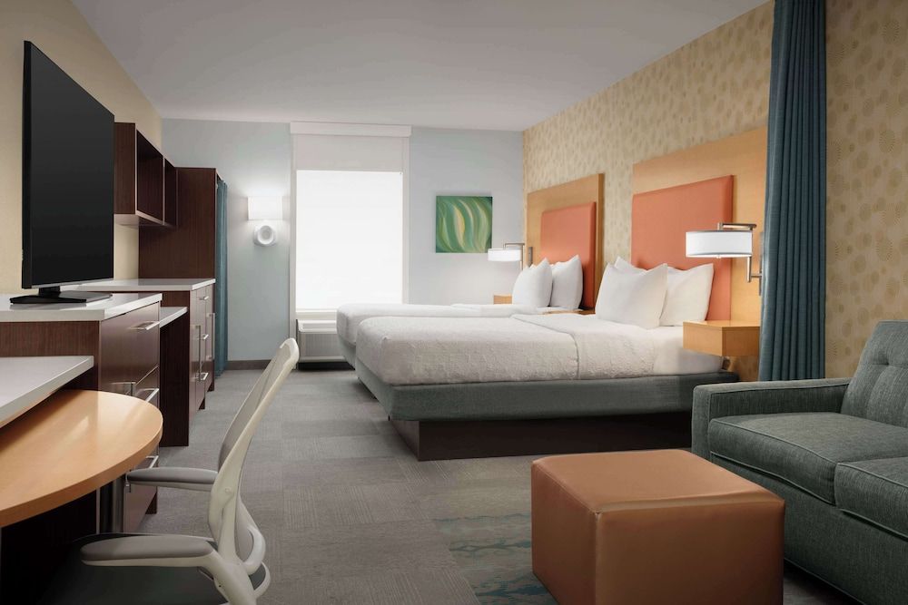 Studio, 2 Queen Beds, Accessible (Hearing)