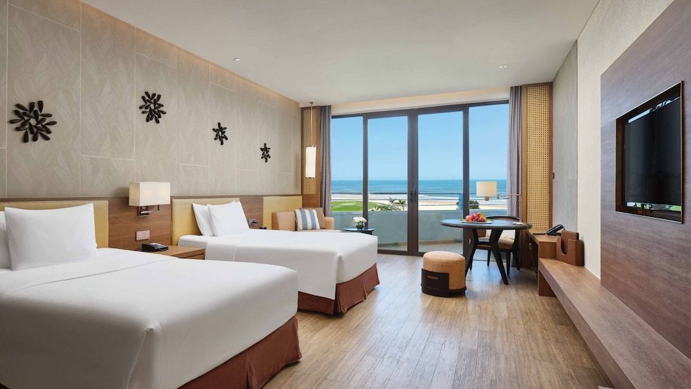 Standard Room, 2 Twin Beds, Smoking, Sea View