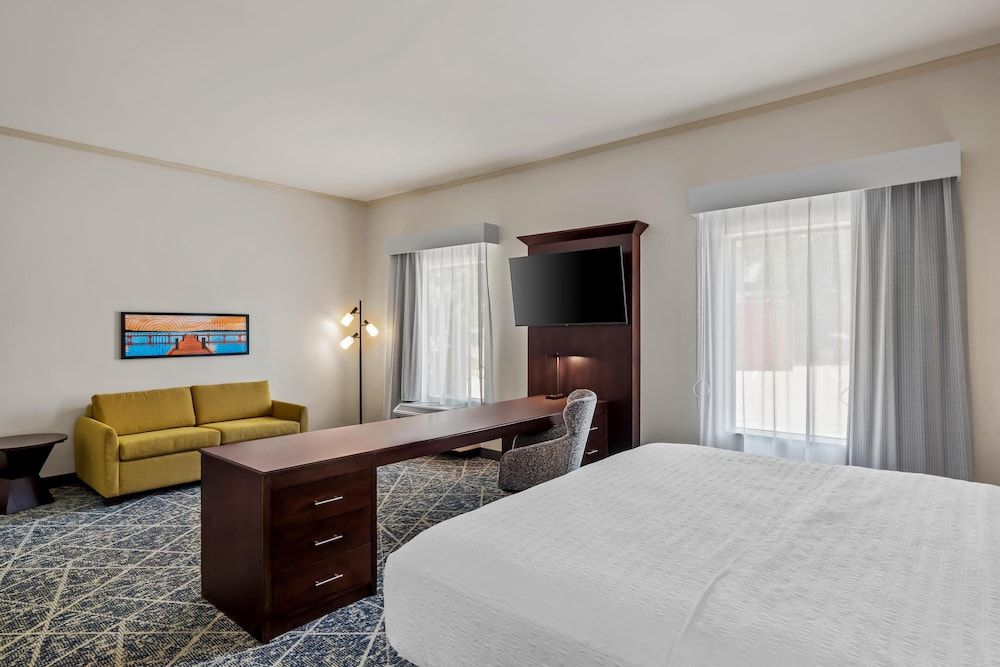 Studio, 1 King Bed, Accessible (Mobility & Hearing, Roll-in Shower)
