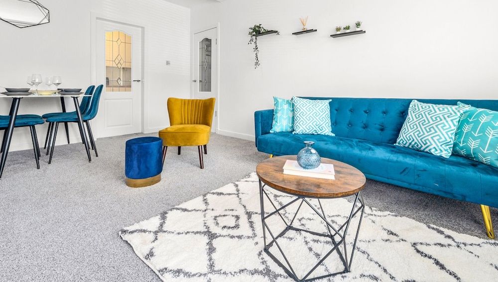 undefined One Bedroom Apartment by Klass Living Serviced Accommodation Hamilton - Back'O'Barns Apartment With WiFi 6