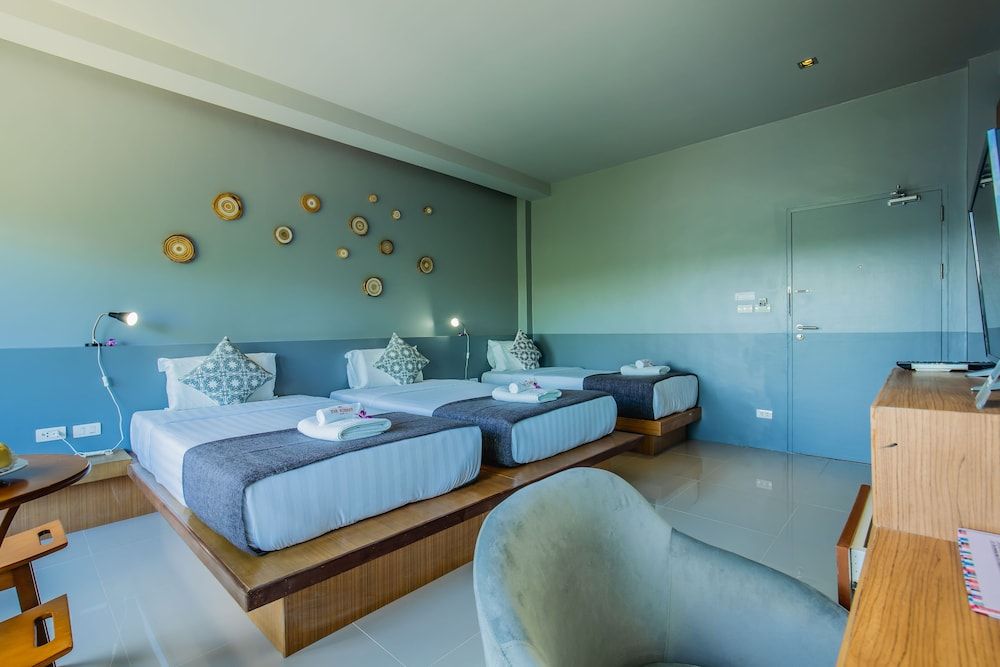 The Rubber Hotel Phuket Deluxe Triple Room 3