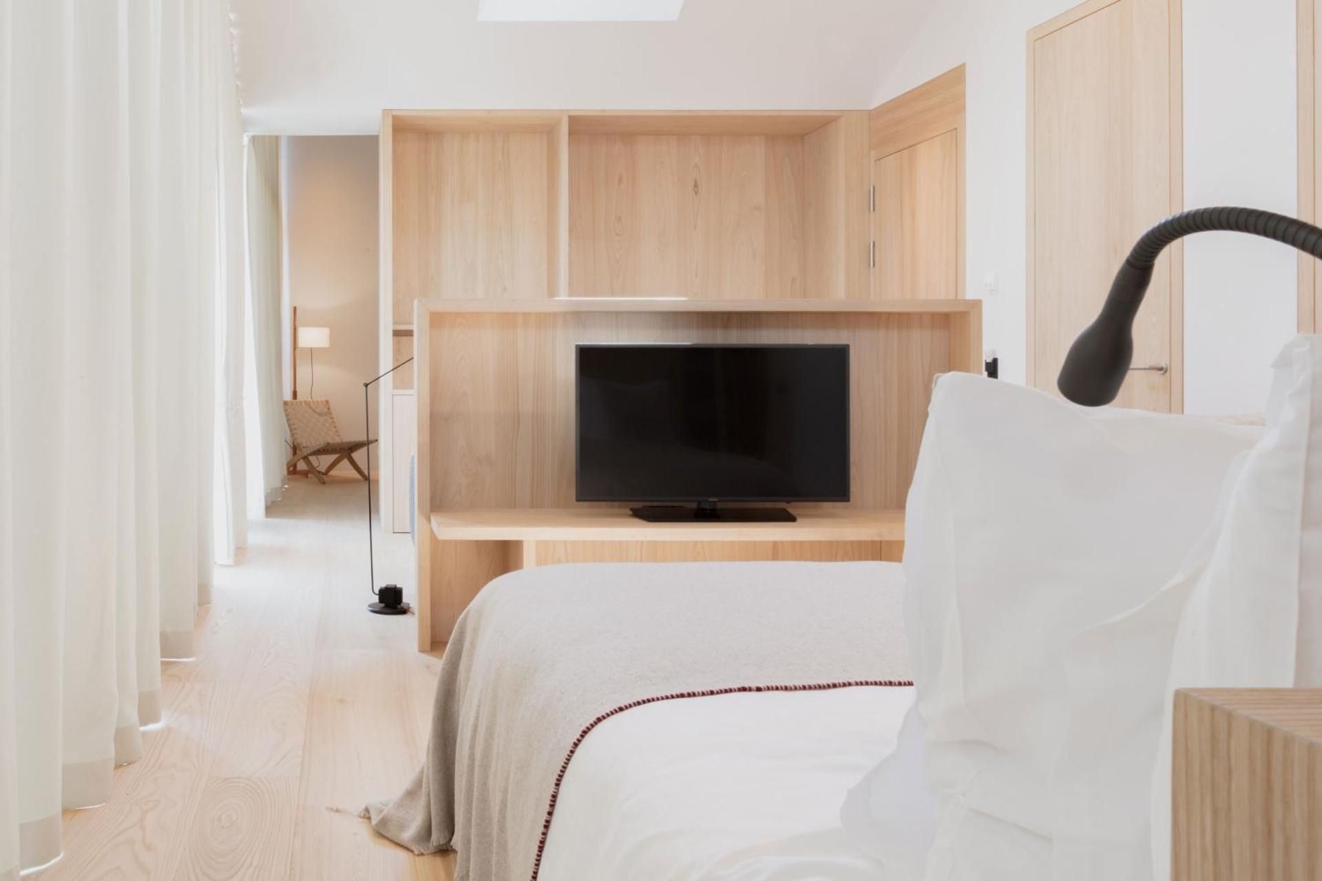 Suite with town view