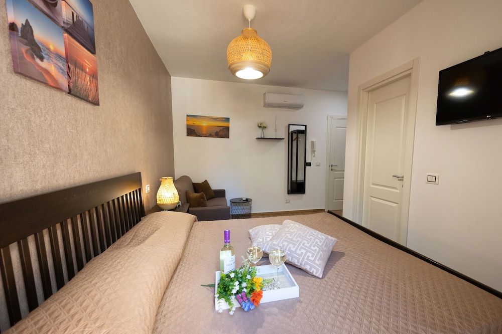 Sunset House Balestrate Superior Quadruple Room, 1 King Bed with Sofa bed