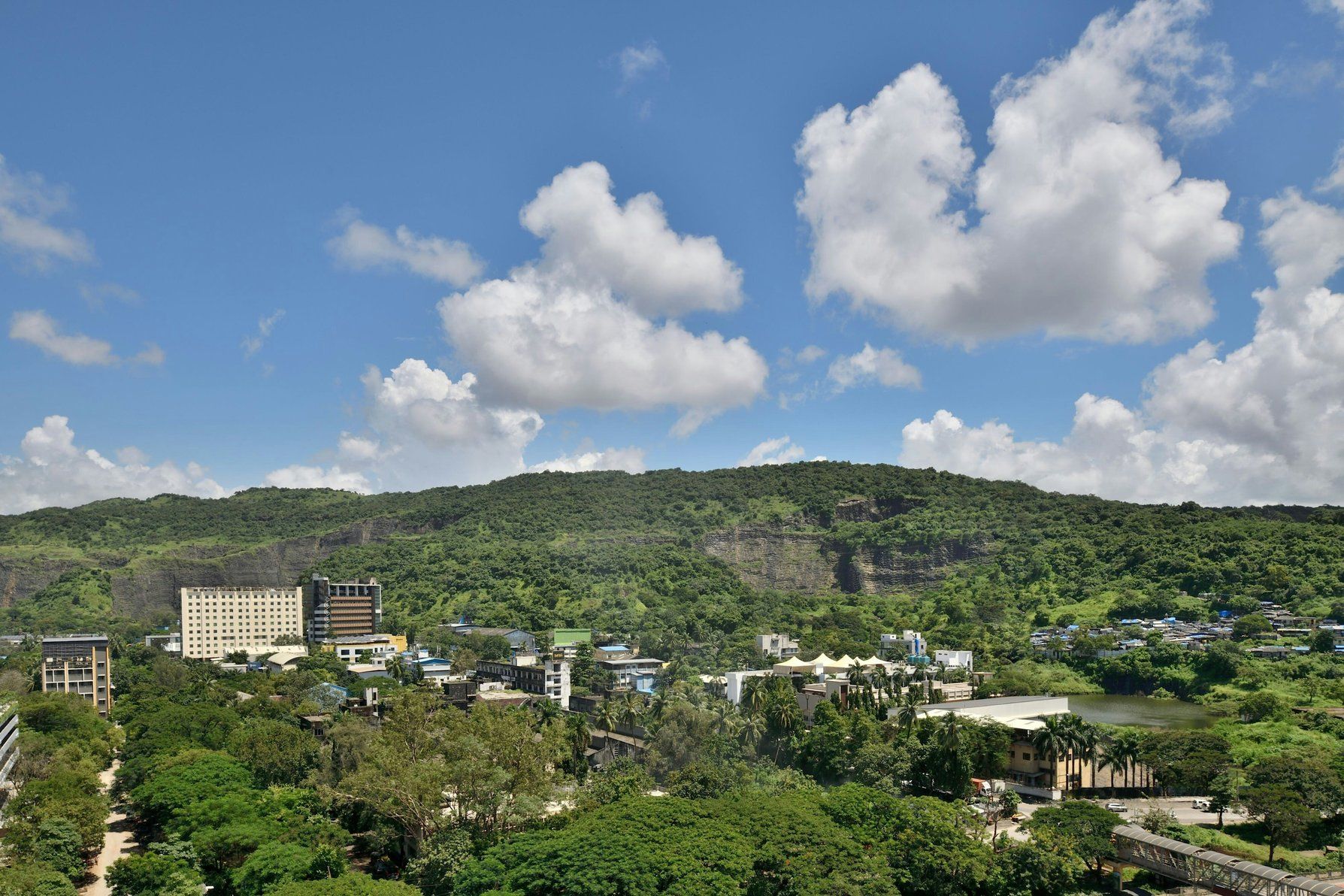 Hill View from the Hotel