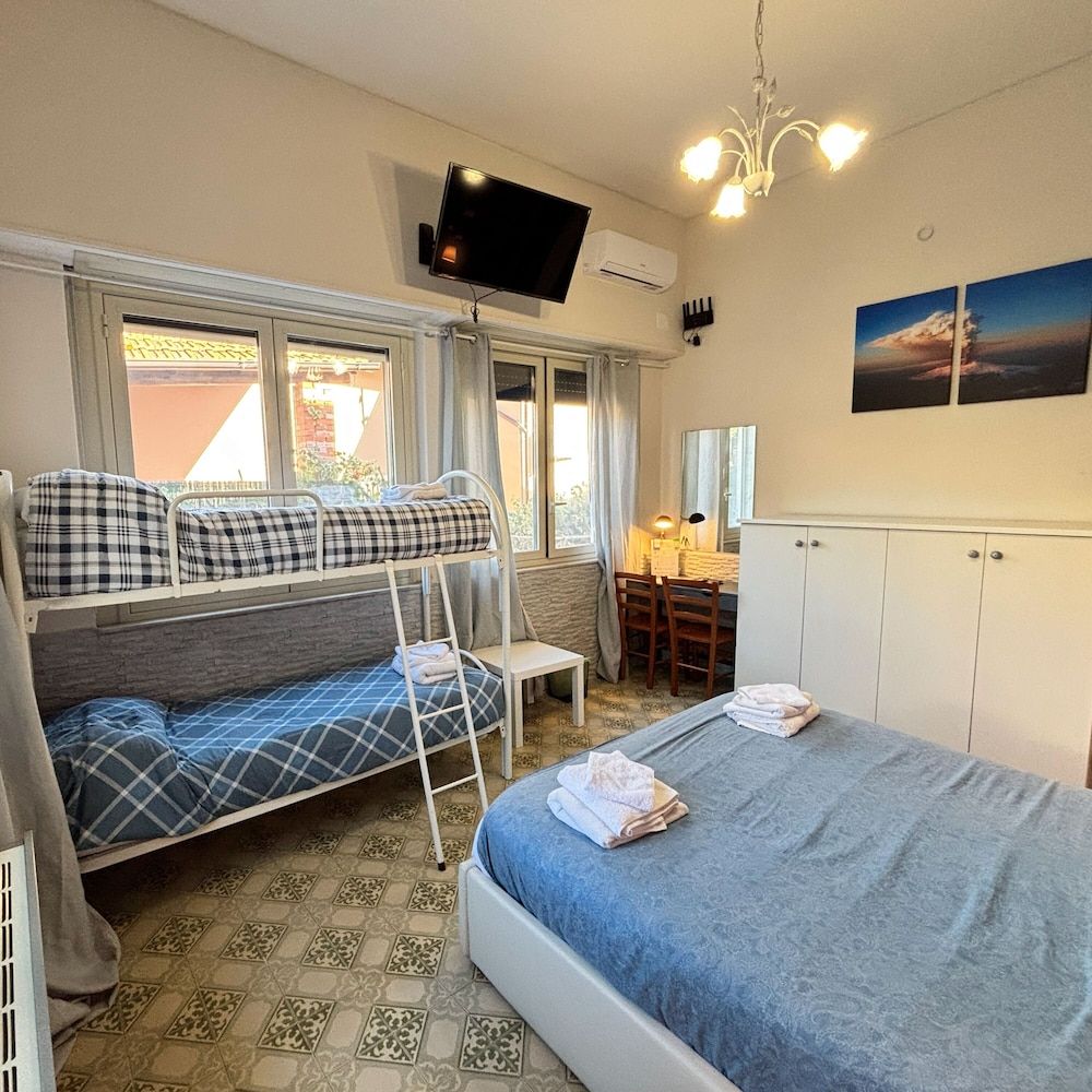 Althea Etna Garden Deluxe Quadruple Room