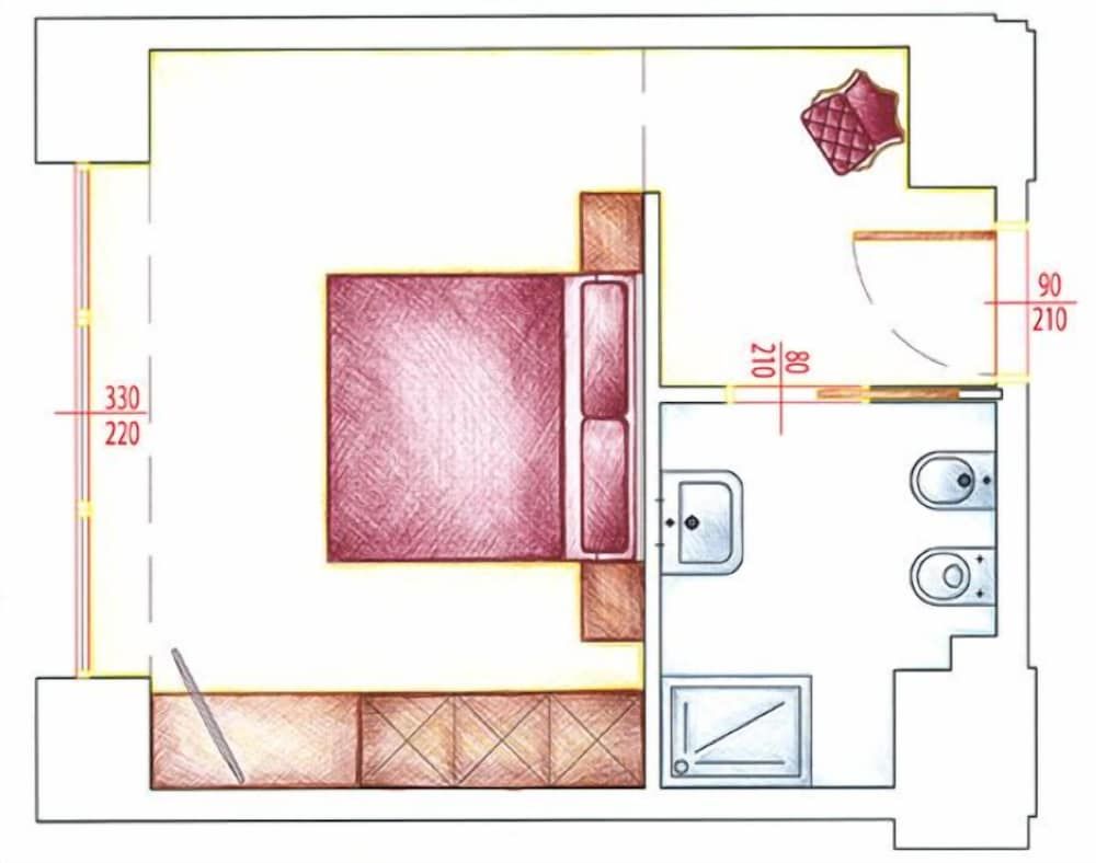 Deluxe Double Room, Garden View (Cabernet)
