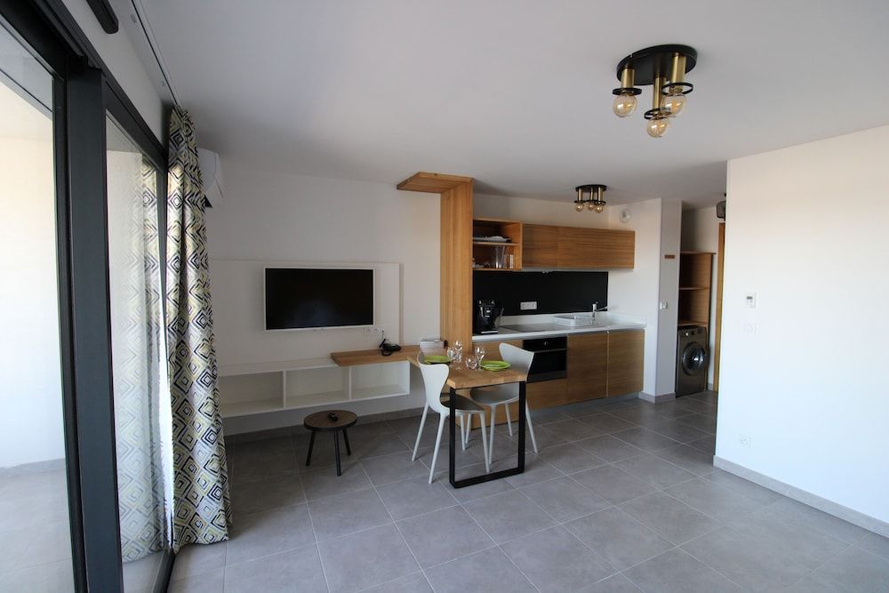 Hotel Résidence a Torra Studio, Terrace, Sea View 11