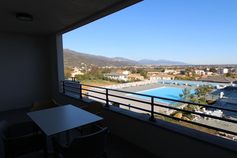 Hotel Résidence a Torra Studio, Terrace, Sea View 6