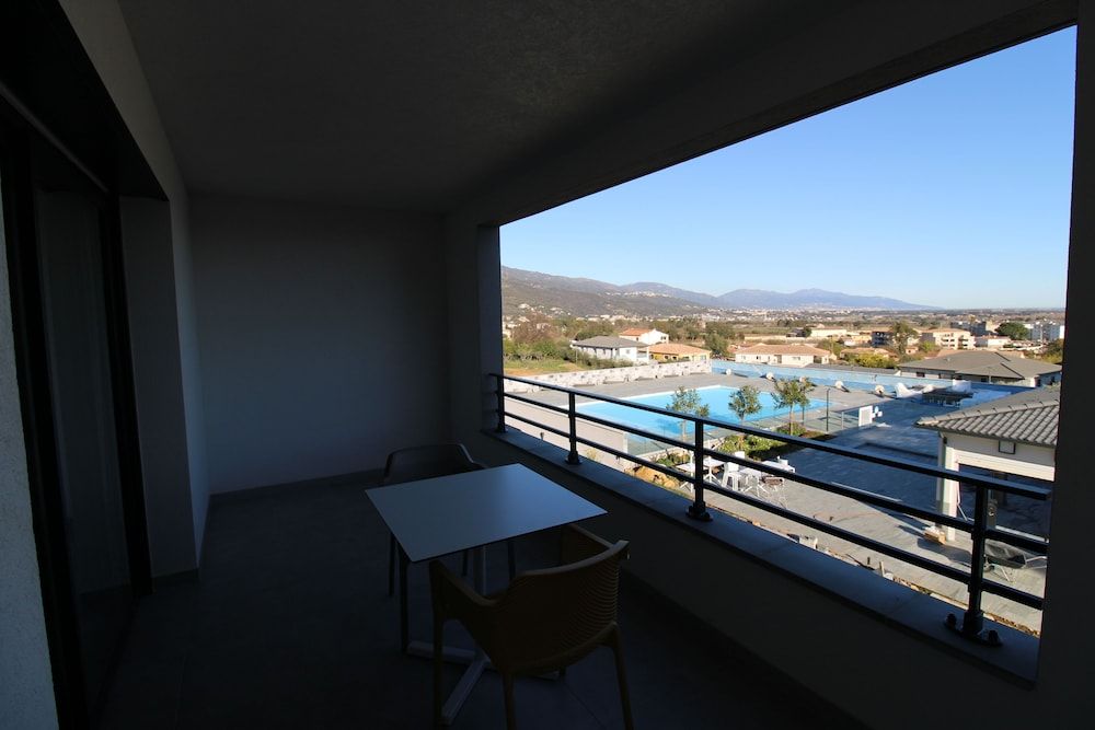 Hotel Résidence a Torra Studio, Terrace, Sea View 7