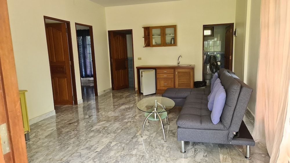Beautiful Bungalow With Shared Outdoor Pool and 2 km From the Sandy Beach Bungalow, 2 Bedrooms, Accessible, Smoking