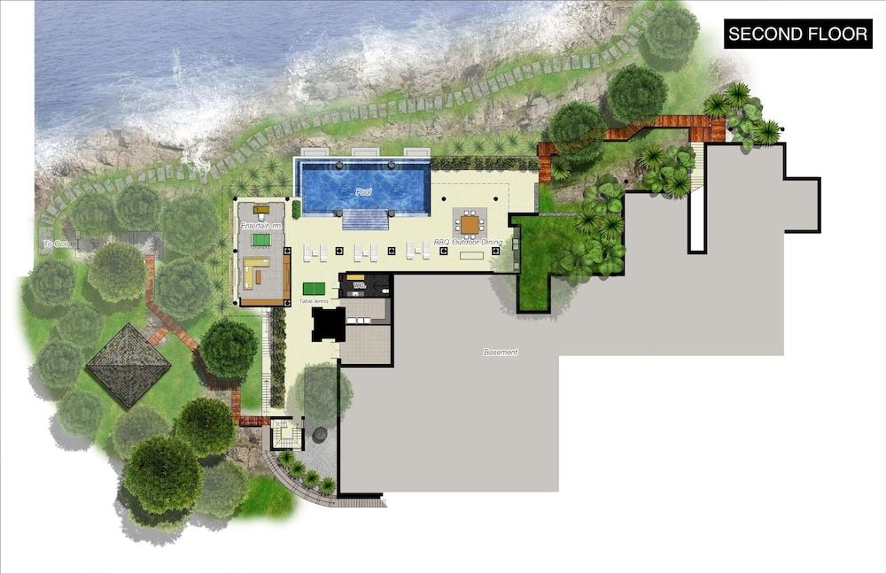 Villa Chelay - Luxury Waterfront Villa Luxury Villa, 4 Bedrooms, Ocean View, Oceanfront 12