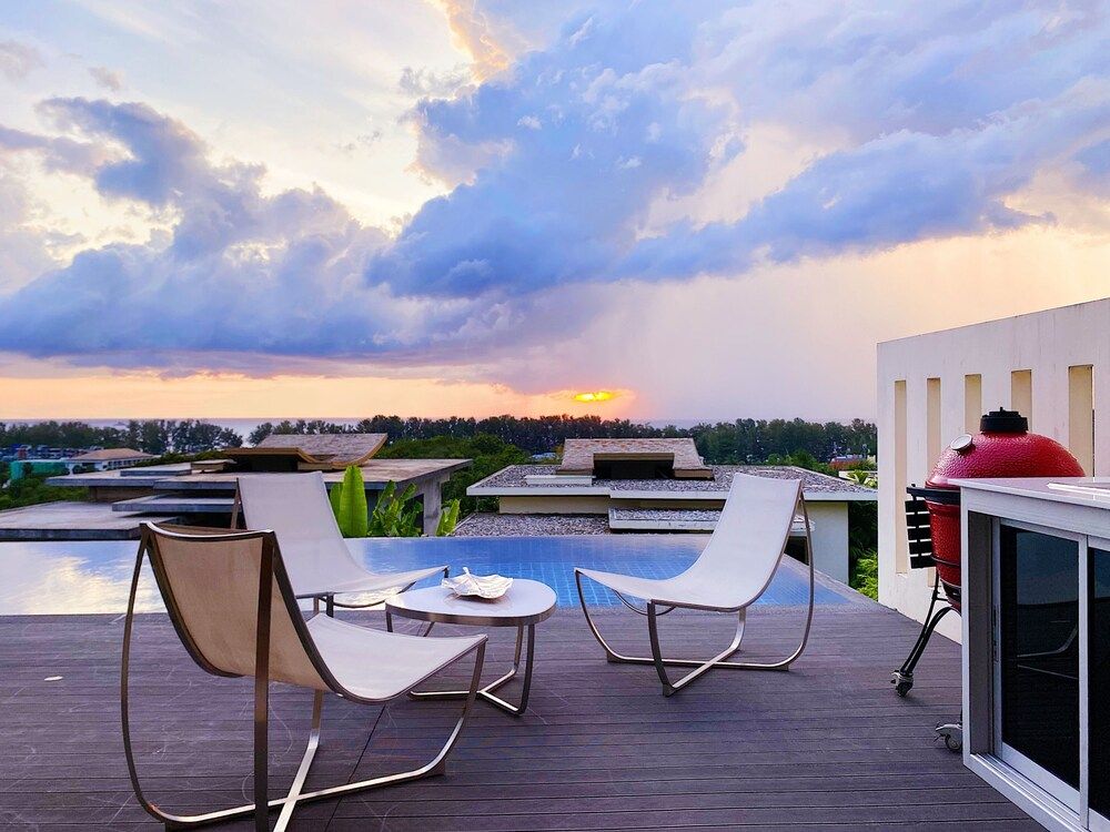 undefined "designer Panoramic Seaview 2br Pool Villa Naithon Beach" 5